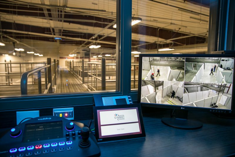 training session at the new Public Safety Training Center