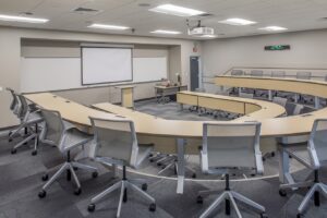 Tired Classrooms offered at the Public Service Training Center.